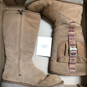 Ugg Tall Cargo Boot - Chestnut - Size 6